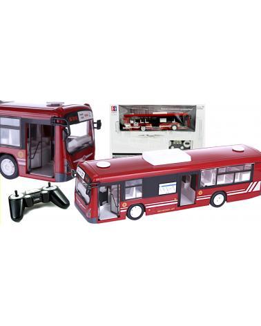 Autobus Zdalnie Sterowany RC z drzwiami czerwony  Części i akcesoria modeli KX9563_1-IKA 1