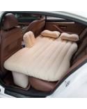 Materac łóżko do samochodu auta dmuchany + pompka beżowy  Akcesoria do samochodu KX7579_1-IKA 2
