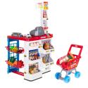 Supermarket sklep kasa fiskalna + wózek model 2  Pozostałe zabawki dla dzieci KX6394-IKA 2