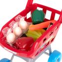 Supermarket sklep kasa fiskalna + wózek model 2  Pozostałe zabawki dla dzieci KX6394-IKA 9
