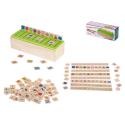 Sorter drewniany układanka logiczna dopasuj obrazki  Edukacyjne zabawki KX6213-IKA 2