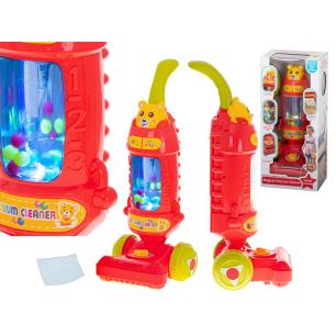 Odkurzacz interaktywny dla dzieci z dźwiękiem malinowy  Pozostałe zabawki dla dzieci KX6545_1-IKA 1