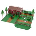 Farma zagroda do zabawy zwierzątka traktor JASPERLAND  Pozostałe zabawki dla dzieci KX6027-IKA 3