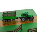 Farma zagroda do zabawy zwierzątka traktor JASPERLAND  Pozostałe zabawki dla dzieci KX6027-IKA 11