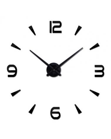 Zegar ścienny duży 80-120cm czarny 4 cyfry  Dekoracje KX7847-IKA 1