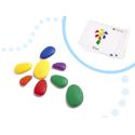 Kamyki kreatywne kolorowe układanka montessori  Edukacyjne zabawki KX6288-IKA 7