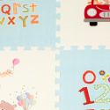 Puzzle piankowe mata dla dzieci nieb 177x118x1,3cm  Edukacyjne zabawki KX6674-IKA 5