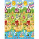 Mata Edukacyjna piankowa dwustronna plac zabaw 180x120cm  Edukacyjne zabawki KX8041-IKA 2