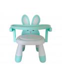 Krzesełko stolik do karmienia i zabawy miętowy  Akcesoria dla dzieci KX5845-IKA 2