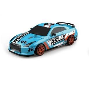 Samochód Do Driftu, Auto RC Drift 1:24 2,4 GHz 4WD NIEBIESKI  Samochody na zdalne sterowanie SC24A08-KJA 1