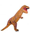 Kostium strój dmuchany dinozaur T-REX Gigant brązowy 1.5-1.9m  Pozostałe zabawki dla dzieci KX7454-IKA 4
