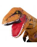 Kostium strój dmuchany dinozaur T-REX Gigant brązowy 1.5-1.9m  Pozostałe zabawki dla dzieci KX7454-IKA 8