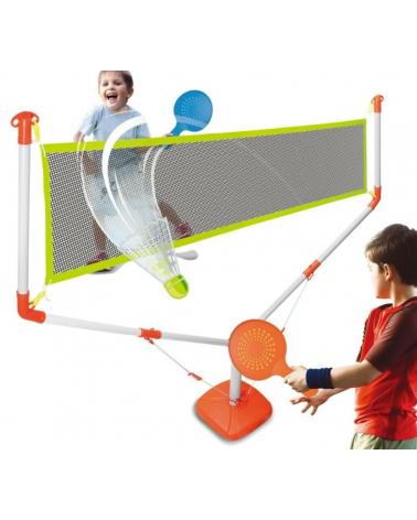 Zestaw do gry w badmintona siatka rakietki lotki  Akcesoria sportowe KX5597-IKA 1