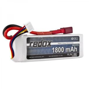 Pakiet Akumulator Redox LiPo 11,1V 1800mAh 20c Redox Akumulatory i ogniwa 5903754000652-KJA 1