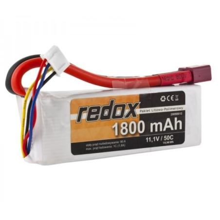Akumulator Redox 1800 mAh 11,1V 50C - pakiet LiPo Redox Akumulatory i ogniwa 5903754001413-KJA 1