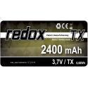 Redox 2400 mAh 3,7V JR (MT44) - pakiet LiPo TX Redox Akumulatory i ogniwa 5903754002489-KJA 2