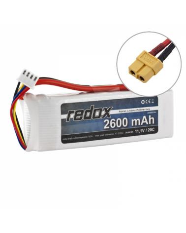 Pakiet LiPo Akumulator Redox 2600 mAh 11,1V 20C Redox Akumulatory i ogniwa 5903754000737-KJA 1