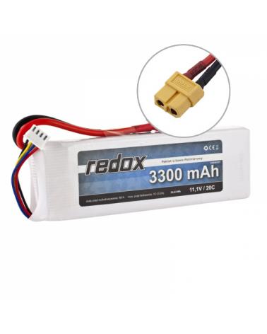 Pakiet LiPo Akumulator Redox 3300 mAh 11,1V 20C Redox Akumulatory i ogniwa 5903754000775-KJA 1