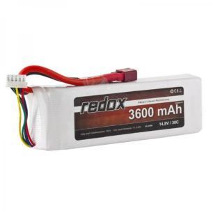 Pakiet LiPo Akumulator Redox 3600 mAh 14,8V 30C XT-60 Redox Akumulatory i ogniwa 5903754001222-KJA 1