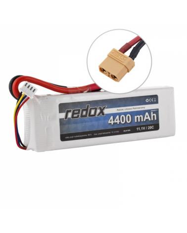 Pakiet LiPo Akumulator Redox 4400 mAh 11,1V 20C Redox Akumulatory i ogniwa 5903754000812-KJA 1