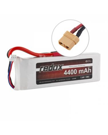 Pakiet LiPo Akumulator Redox 4400 mAh 7,4V 30C Redox Akumulatory i ogniwa 5903754001253-KJA 1
