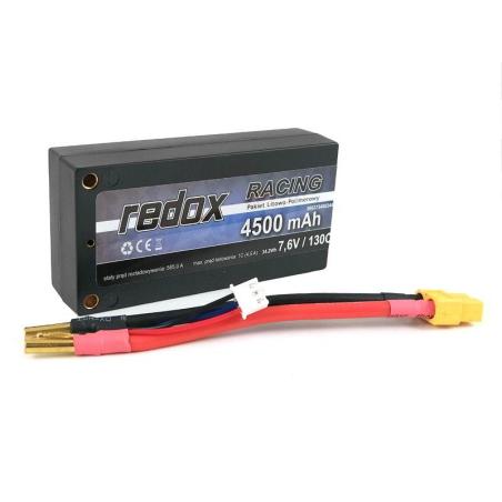 Redox HV 4500 mAh 7,6V 130C SHORTY XT-60 Racing Hardcase pakiet LiPo Redox Akumulatory i ogniwa 5903754002441-KJA 1