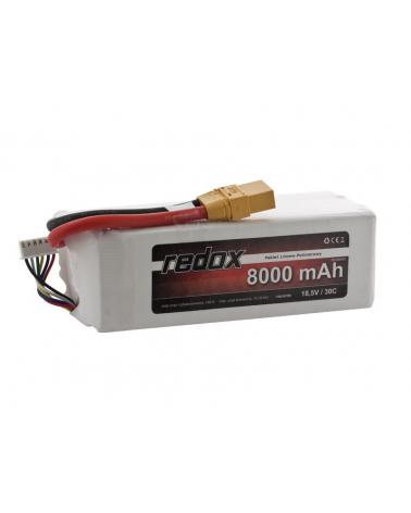 Redox 8000 mAh 18,5V 30C - pakiet LiPo Redox Akumulatory i ogniwa 5903754001383-KJA 1