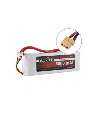 Akumulator Redox 6000 mAh 11,1V 30C - Pakiet LiPo Redox Akumulatory i ogniwa 5903754001338-KJA 1