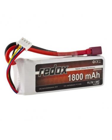 Pakiet Akumulator Redox LiPo 11,1V 1800mAh 30c Redox Akumulatory i ogniwa 5903754001079-KJA 1