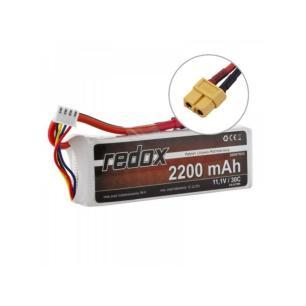 Pakiet Akumulator Redox LiPo 11,1V 2200mAh 30c Redox Akumulatory i ogniwa 5903754001116-KJA 1