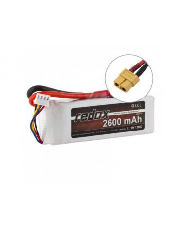 Pakiet Akumulator Redox LiPo 11,1V 2600mAh 30c Redox Akumulatory i ogniwa 5903754001130-KJA 1