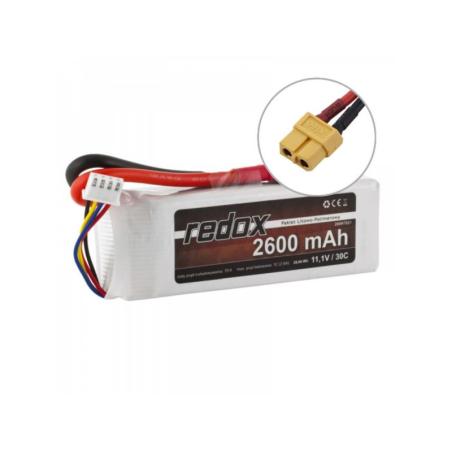 Pakiet Akumulator Redox LiPo 11,1V 2600mAh 30c Redox Akumulatory i ogniwa 5903754001130-KJA 1
