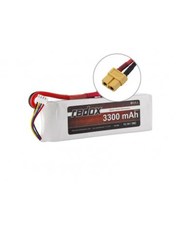 Pakiet Akumulator Redox LiPo 11,1V 3300mAh 30c Redox Akumulatory i ogniwa 5903754001185-KJA 1