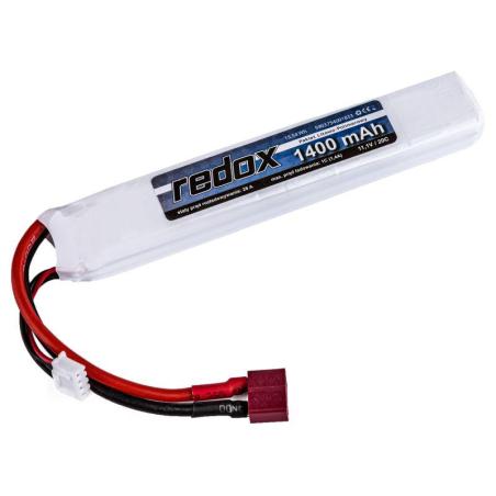 Pakiet Akumulator Redox LiPo 11,1V 1400mAh 20c Scalony Redox Akumulatory i ogniwa 5903754001833-KJA 1