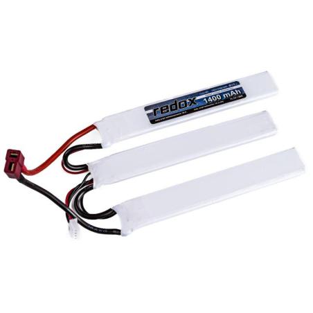 Pakiet Akumulator Redox LiPo 1400 mAh 11,1V 20C 1+1+1 (rozdzielony) Redox Akumulatory i ogniwa 5903754001840-KJA 1