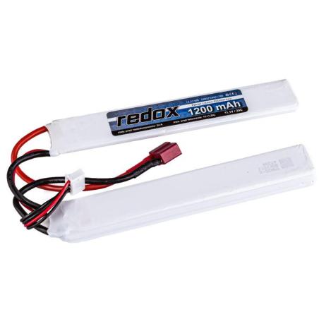 Pakiet Akumulator Redox LiPo 11,1V 1200mAh 20c 2+1 (rozdzielony) Redox Akumulatory i ogniwa 5903754001789-KJA 1