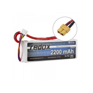 Pakiet Akumulator Redox LiPo 11,1V 2200mAh 20c Redox Akumulatory i ogniwa 5903754000713-KJA 1