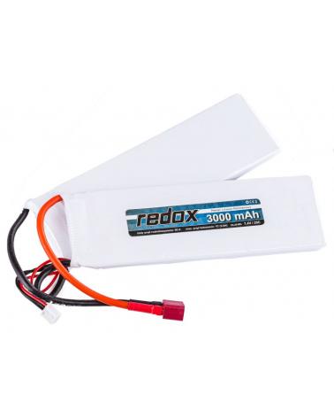 Redox ASG 3000 mAh 7,4V 20C (rozdzielony) (1+1) - pakiet LiPo Redox Akumulatory i ogniwa 5903754002144-KJA 1