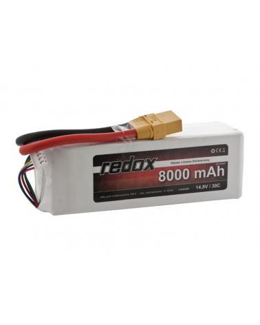 Pakiet Redox 8000 mAh 14,8V 30C LiPo Redox Akumulatory i ogniwa 5903754001376-KJA 1