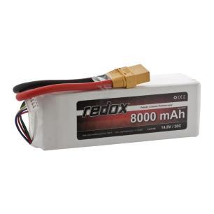 Pakiet Redox 8000 mAh 14,8V 30C LiPo Redox Akumulatory i ogniwa 5903754001376-KJA 1