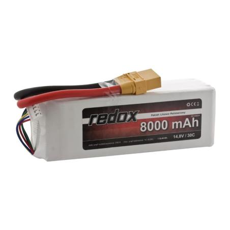 Pakiet Redox 8000 mAh 14,8V 30C LiPo Redox Akumulatory i ogniwa 5903754001376-KJA 1