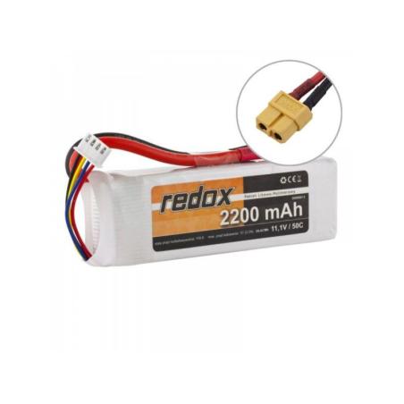 Redox 2200 mAh 11,1V 50C - pakiet LiPo Redox Akumulatory i ogniwa 5903754001420-KJA 1