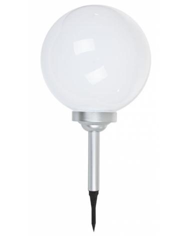 LAMPA SOLARNA KULA MLECZNA LED 30x62cm H1 VK1 Meble ogrodowe 22078-CEK 1