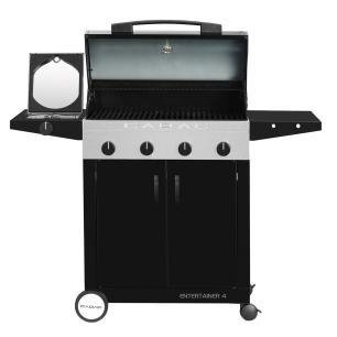 GRILL GAZOWY 4 PALNIKOWY SUPREME CZARNY