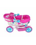 Wózek dla lalek Alice Candy  B1 MILLY-MALLY Zabawki dla dzieci 18279-CEK 4