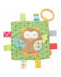 Zawieszka szmatka sensoryczna sowa z kolekcji śpiący las  T1 INNY Zabawki dla najmłodszych 22205-CEK 1