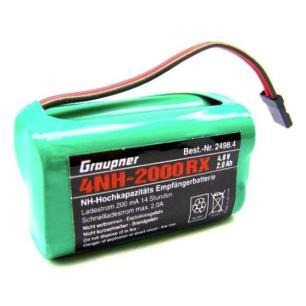 Pakiet 4,8V NiMH 2000 mAh Kostka Graupner Graupner Akumulatory i ogniwa kc0101-KJA 1