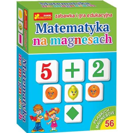 GRA EDUKACYJNA MATEMATYKA NA MAGNESACH RANOK RANOK Gry 15886-CEK 1