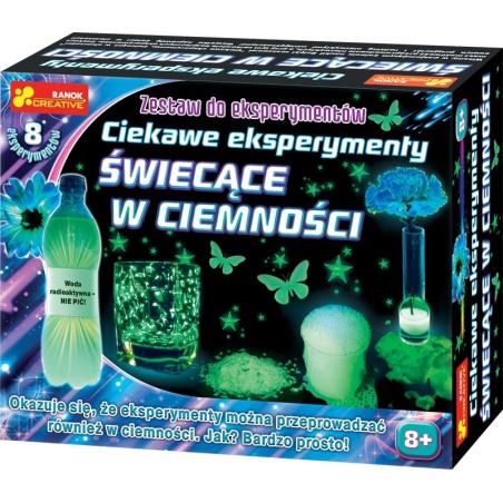 CIEKAWE EKSPERYMENTY ŚWIECĄCE W CIEMNOŚCI RANOK RANOK Edukacyjne zabawki 12571-CEK 1