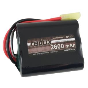 Redox ASG 2600 mAh 11,1V MINI TAMIYA (scalony) - pakiet Li-Ion Redox Akumulatory i ogniwa 5903754002571-KJA 1